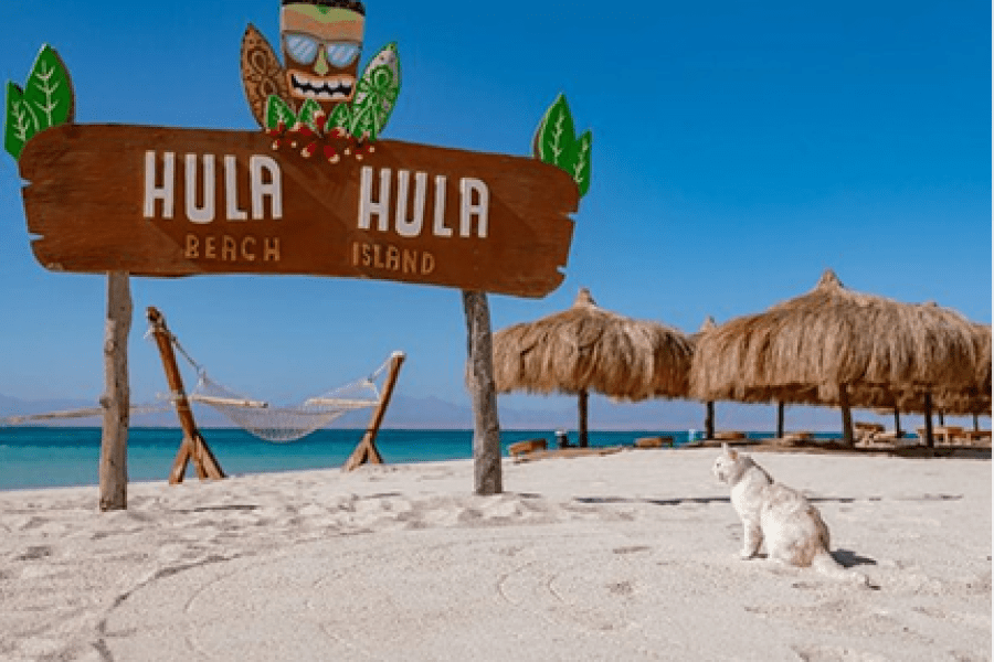 Ausflug zur Hula-Hula-Insel, Hurghada