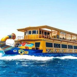 Nefertari Cruise Hurghada | A Submarine Experience & a Pharaonic-Style Boat in One Day