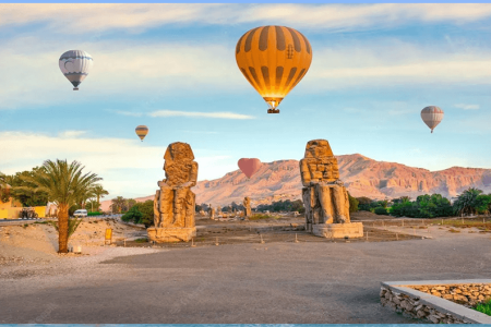 Hot Air Balloon Luxor Trip from Hurghada – Experience the Most Magical Sunrise Over the Land of the Pharaohs